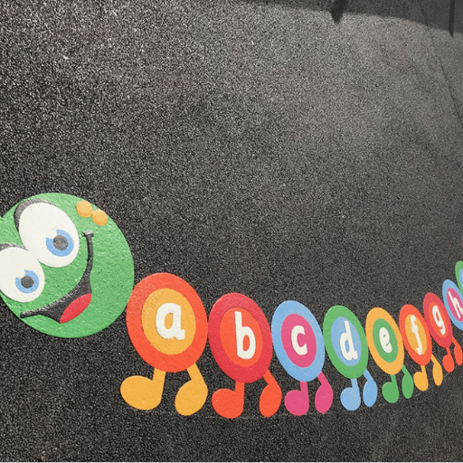 Wetpour Playground Markings for Primary Schools
